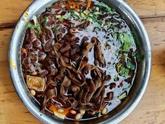 鸡丝豆花面加脆哨加鸡肠-老五鸡丝豆花面粉(瑞金北路68号院店)