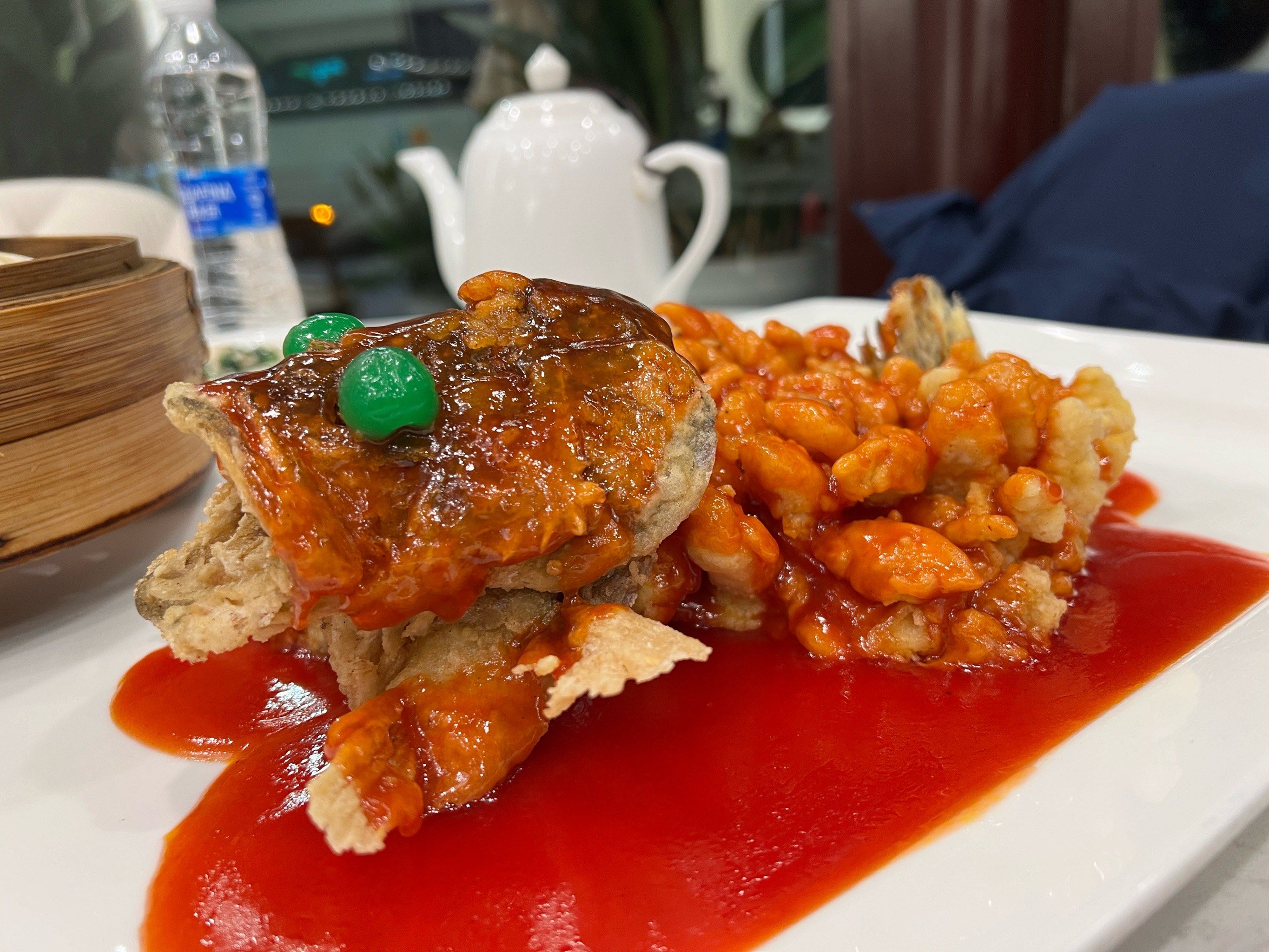 松鹤楼的松鼠桂鱼会好吃点伐?