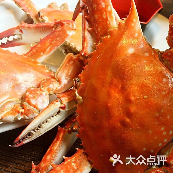 开海红岛海鲜虾水饺清蒸梭蟹图片-北京海鲜-大众点评网