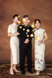 -时光纪亲子全家福照相馆(静安店母女写真父母纪念照)