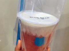 草莓酸奶-兰熊鲜奶(西直门凯德mall店)