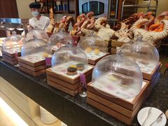 自助取餐区-亚龙湾希尔顿自助餐厅·海鲜·烧烤·沙滩BBQ·现场乐队