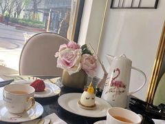 靠窗位-朱迪小铺.半糖奶油蛋糕(海汇港店)