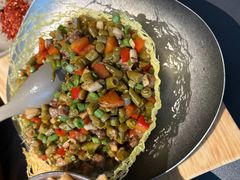 酸豆角肉末-古市香跷脚牛肉·非遗传承单位