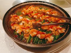铁板基围虾-村长家的疙瘩汤(沌口店)