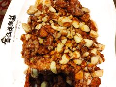 蒜爆羊肉-会仙楼饭庄(宽厚里店)