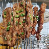 没想到是烧烤店啊氛围拉满！