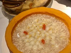 南瓜酒酿小圆子-玫瑰厅上海菜(兴国路店)