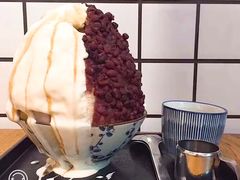 抹茶生乳かき氷-WONDER ICE 萬得冰田(建設路总店)