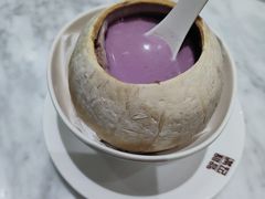 椰皇紫薯小圆子炖蛋白-满记甜品(湖滨店)