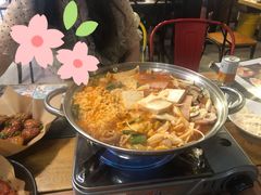 部队火锅-富乐满韩国正宗炸鸡韩国料理(虹泉路店)