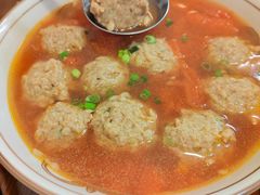 番茄豆芽圆子汤-永乐饭店