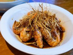 油爆豉油虾-外婆烧.老杭帮菜(庆春店)