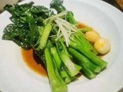 油淋脆菜心-绿茶餐厅(乐峰广场店)