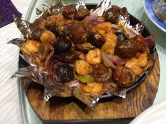 铁板香菇虾-大连长城大饭店(西安路地铁站店)