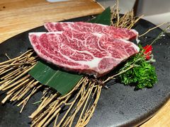 和牛雪花上脑肉-黑牛黑猪烤肉专门店(万象城店)