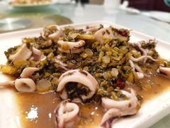 酸菜炒鱿鱼-温岭人家(红花北路店)