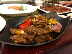 松子生炒牛仔骨-亮庆餐厅·粤菜·早茶(篁庄店)