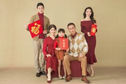 -时光纪亲子全家福照相馆(静安店母女写真父母纪念照)