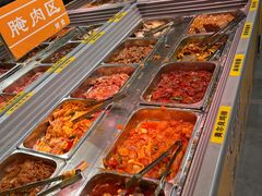 自助取餐区-汉丽轩烤肉·火锅自助餐厅(天一城店)