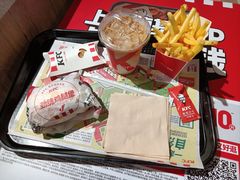 劲脆鸡腿汉堡-肯德基(天鹅湖万达店)