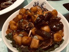 小土豆烧小鲍鱼-老虎滩船说·海胆水饺·大连海鲜(老虎滩店)