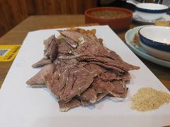 牛杂拼盘-丁记盐蘸牛肉·新杭菜(河东路店)