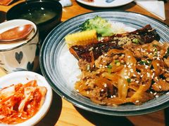 牛肉鳗蒲烧双拼饭-渔寿司·日本料理(艾尚天地店)