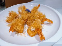 金丝梅奶虾球-羲和雅苑•北京烤鸭(国贸商城店)