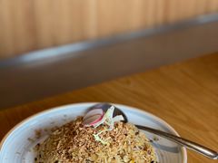 松茸什菌炒饭·金玉满堂-汝是素•文创素食馆(金月湾店)