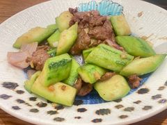 胜瓜炒牛肉-常来小聚·广州非遗传承餐厅(地王广场店)