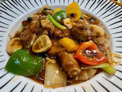 湿炒豆豉排骨牛河-阿飛冰室(下沙店)