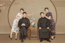 -时光纪亲子全家福照相馆(静安店母女写真父母纪念照)