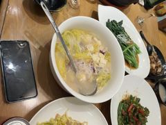-海派美食·家宴海鲜青岛菜·石锅鲽鱼头(东方城店)