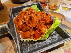 辣椒酱炒五花肉-冰川冷面·延边菜·炭烤串(观前店)
