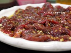 烤牛肉-江浦东烧烤城(韩式特色炭火烤肉同心路店)