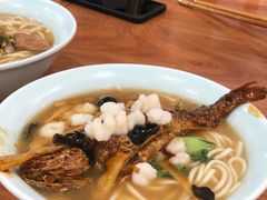 虾仁黄鱼面-奎元馆.百年奎元.非遗传承(西湖边的解放路店)
