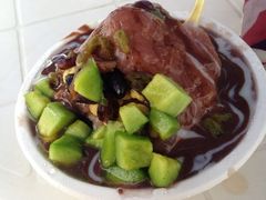 巧克力红豆炼乳-梁子刨冰王&梁小糖(王顶堤店)