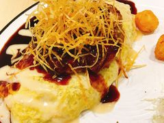 烤牛肉饼蛋包饭-韩香福脊骨汤锅(上杭路店)