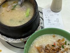 -长城砂煲田鸡粥