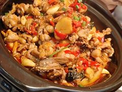 紫苏牛蛙锅-聚味罗记大排檔·鲜鱼杂·甲鱼煲•龙虾馆(科学馆店)