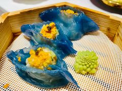 鱼籽酱海胆饺-名人坊·新派粤菜(河西奥体博览中心金鹰世界店)