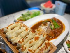 家熬渤海大黄鱼-悦海·家宴·冰花皮皮虾大锅贴(宝龙店)