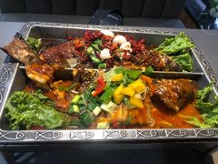 -集草轩·重庆麻辣烤鱼(西湖道店)