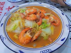 大虾烧白菜-桔子海鲜烧烤大排档(金沙滩店)