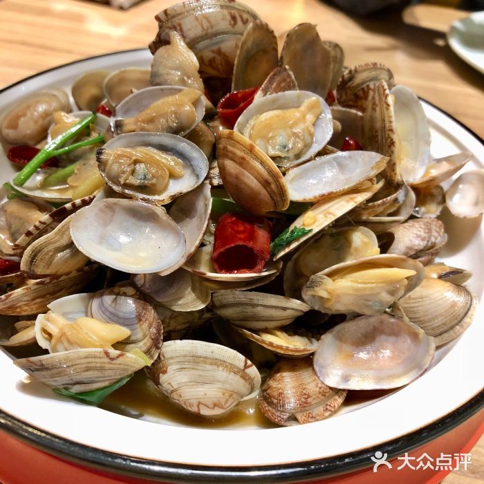 船歌鱼水饺(凯德mall西直门店)辣炒青岛小花蛤图片