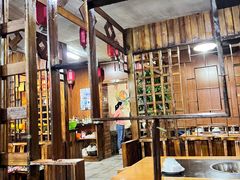 -果松木炭酸菜铜火锅·外婆参鸡汤