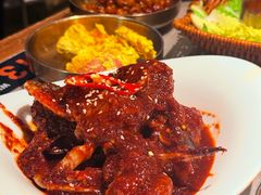-草家酱蟹炭火烤肉店(珲春南路一店)