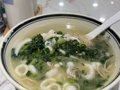 青咸菜目鱼汤面-老地方面馆(思南路店)