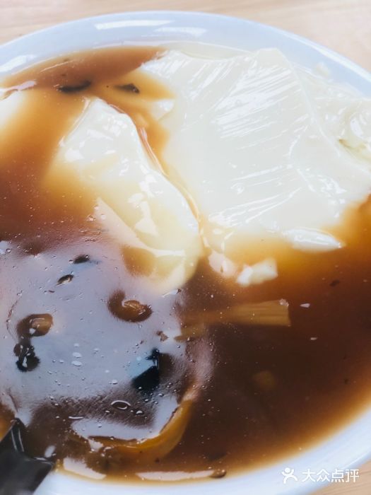 筋饼豆腐脑一绝豆腐脑图片